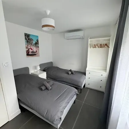 Apartment 1 T3 Neuf Entierement Climatise - Stade-eurexpo *